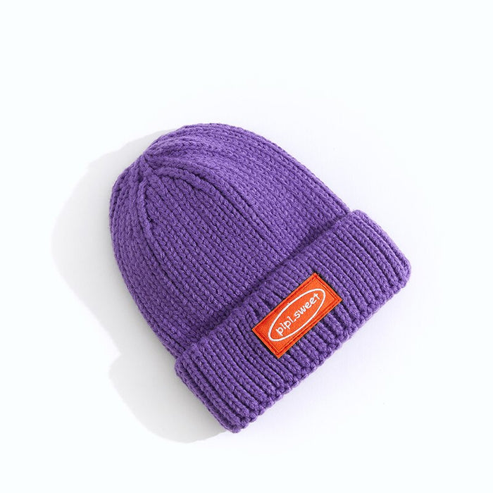 Autumn & Winter Soft Striped Cotton Knitted Pipisweet Beanie