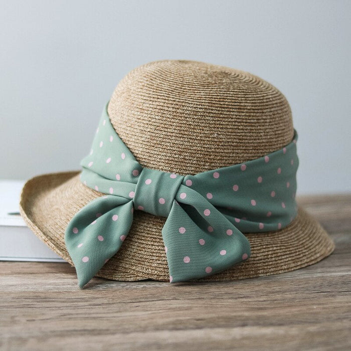 Sun Protective Summertime Beach Sun Hat With Visor