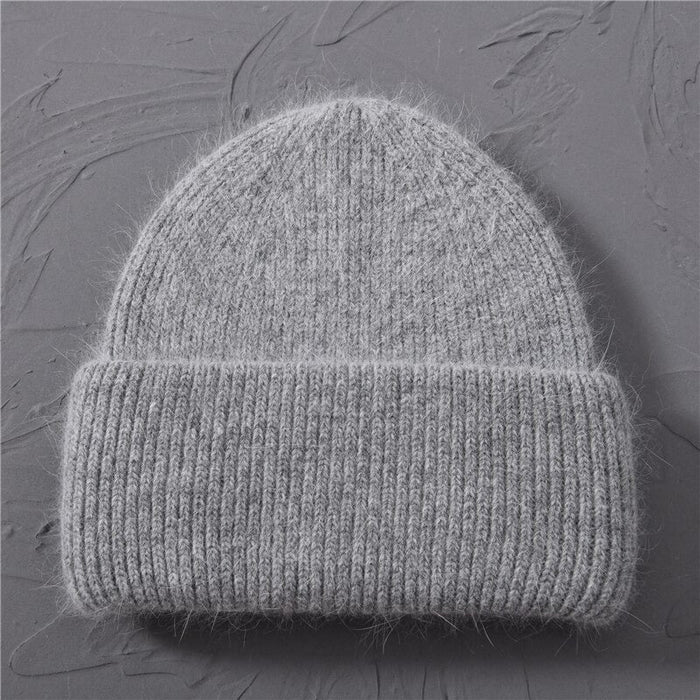 Casual Men's Cashmere Wool Knitted Beanies