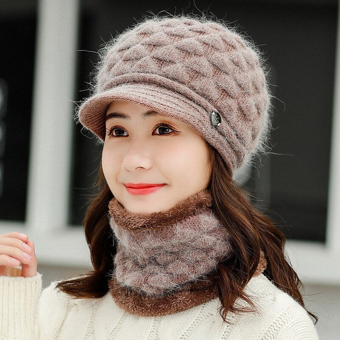 Rabbit Fur Thickened Warm Wool Autumn & Winter Hats
