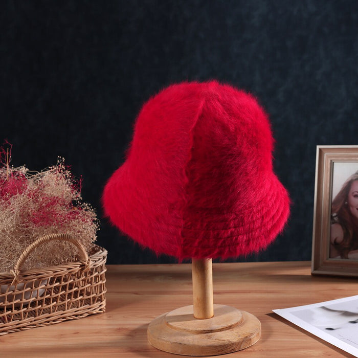 Rabbit Fur Autumn Hat