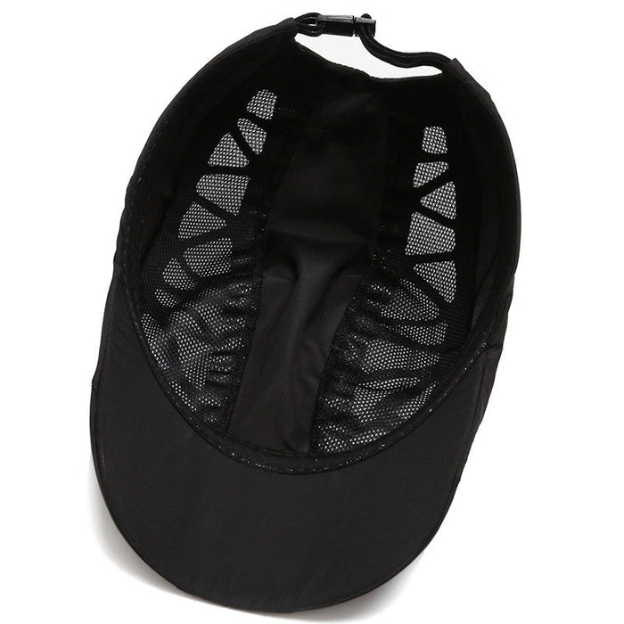 Hybrid Summer Mesh Flat Cap