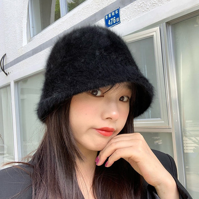 Solid Color Retrograde Bucket Hat