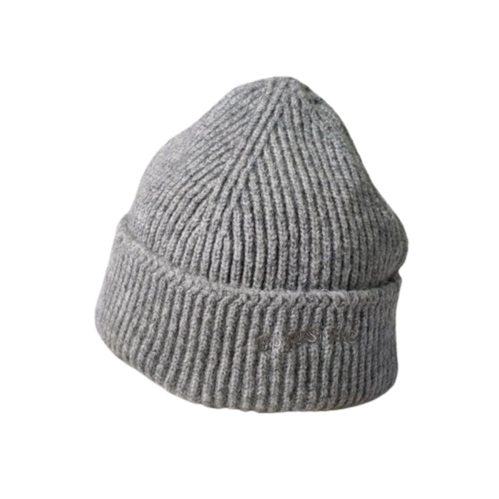 Plain Solid Color Soft Wool Beanie