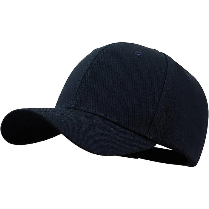 Baseball Cap Men's And Women's Adjustable Solid Ball Caps