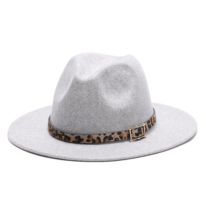 Panama Styled Vintage Wool & Felt Jazz Fedora