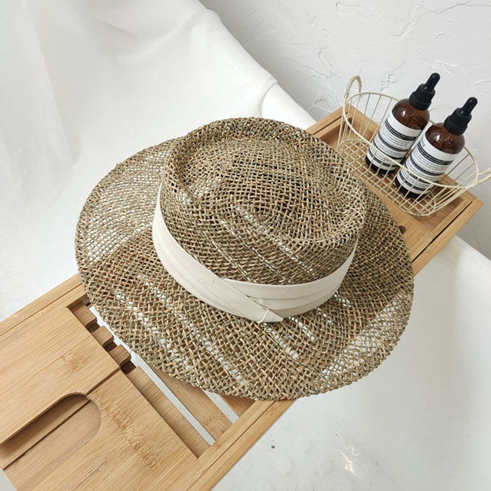 Handmade Straw Beach Hat