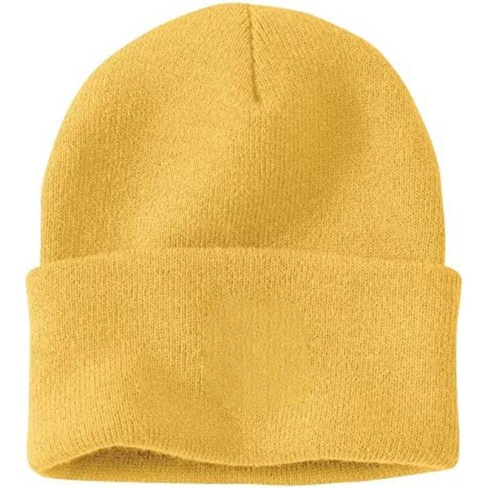 Winter Knitted Cuffed Beanie Cap For Men