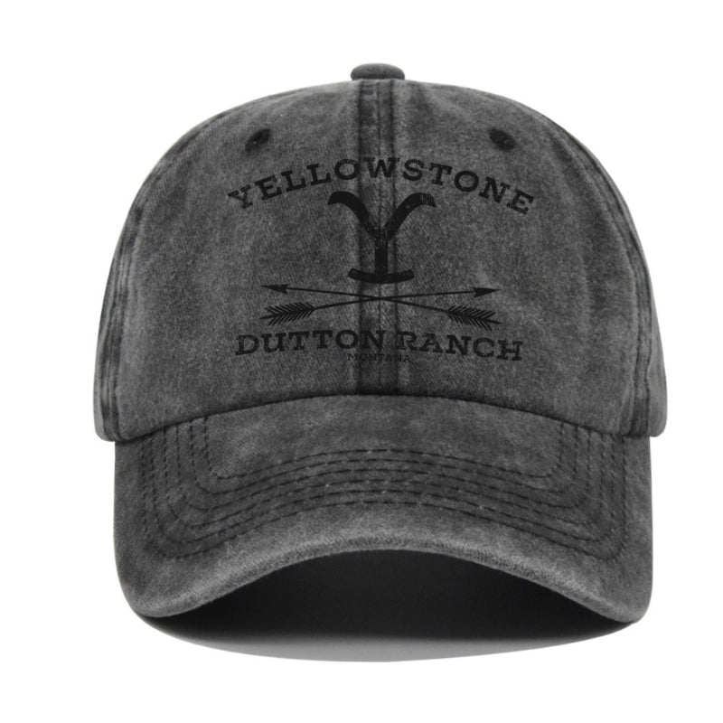 Snapback Baseball Cap In Yellowstone