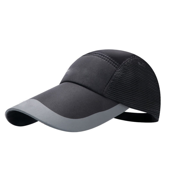 Solid Color Unisex Quick Drying Breathable Baseball Caps
