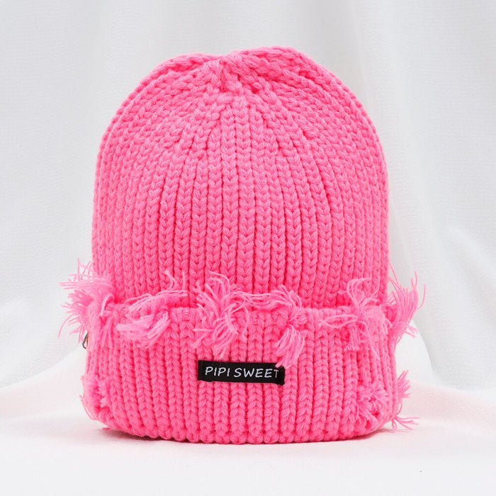 Panama Styled Pipisweet Knitted Cashmere Winter Beanie