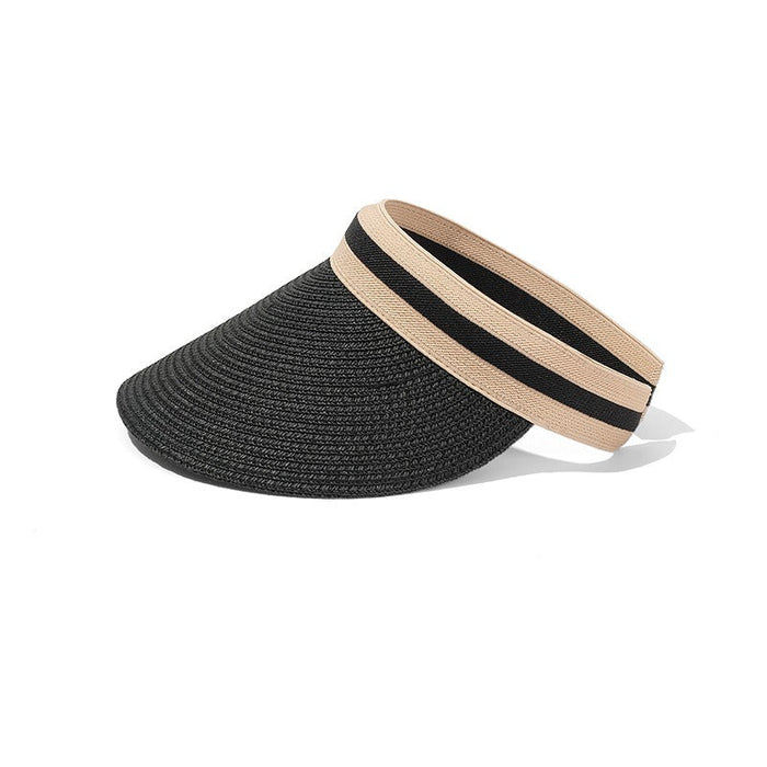 Casual Sun Visor Straw Hats For Women