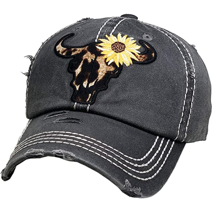 Baseball Cap Embroidered Women Patch Hat