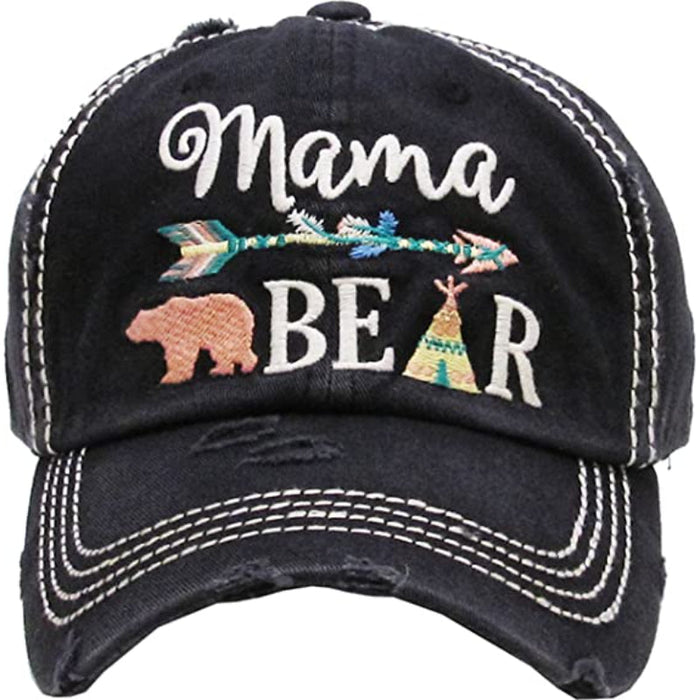 Baseball Cap Embroidered Women Patch Hat