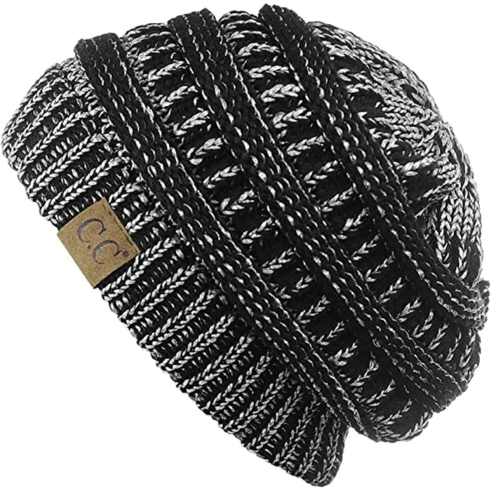 Warm Chunky Soft Stretch Cable Knit Stylish Beanie