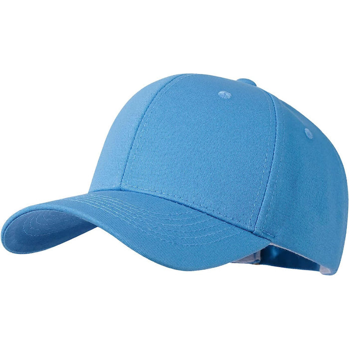 Baseball Cap Men's And Women's Adjustable Solid Ball Caps