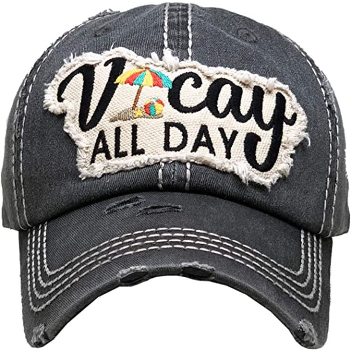 Baseball Cap Embroidered Women Patch Hat