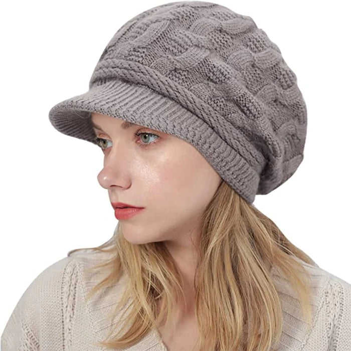 Winter Beanies With Fleece Lining For Women