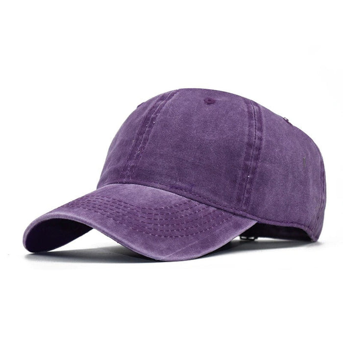 Men's & Women's Solid Color Vintage Casual Cap