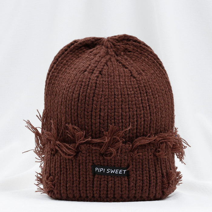 Panama Styled Pipisweet Knitted Cashmere Winter Beanie