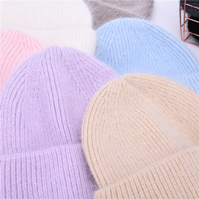 Ribbed Knit Beanie