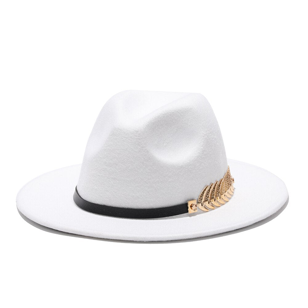 Feathered Vintage Style Fashionable Fedora