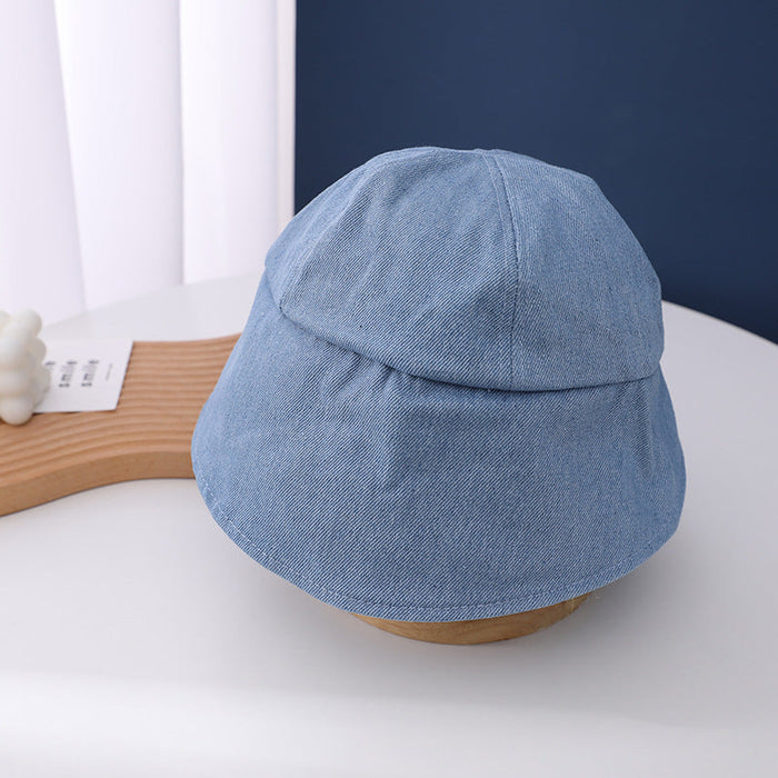Denim Women Bucket Sun Hat