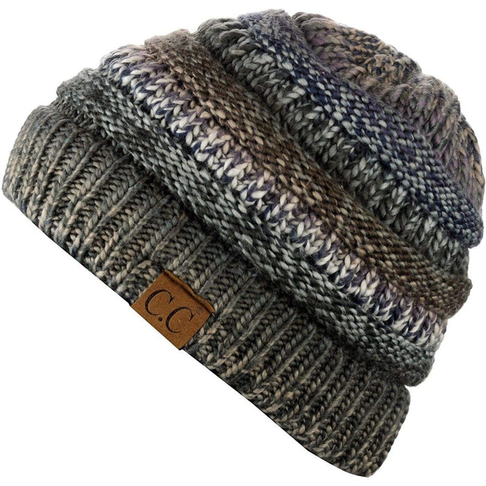 Warm Chunky Soft Stretch Cable Knit Beanie