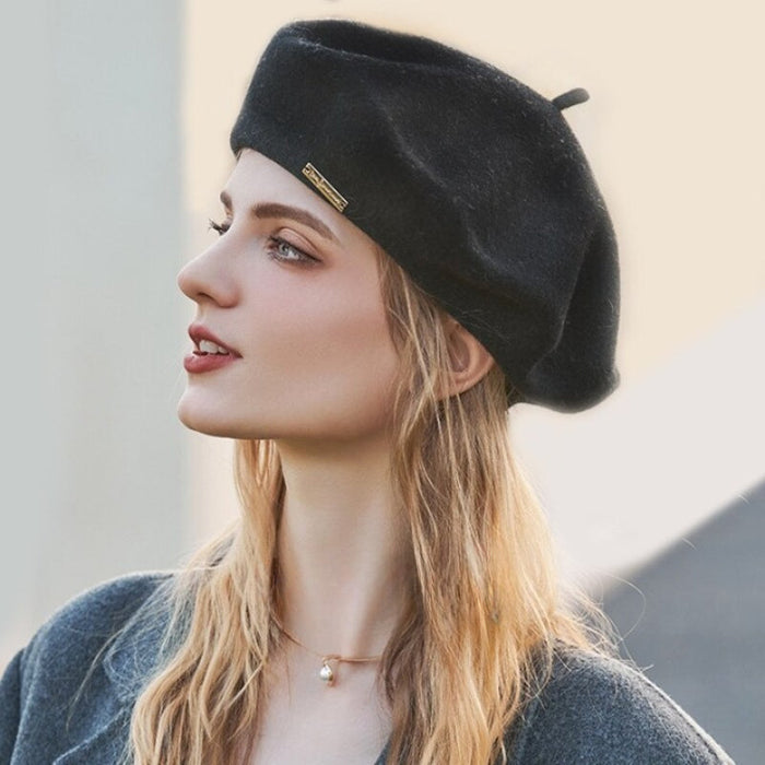 French Wool Retro Beret