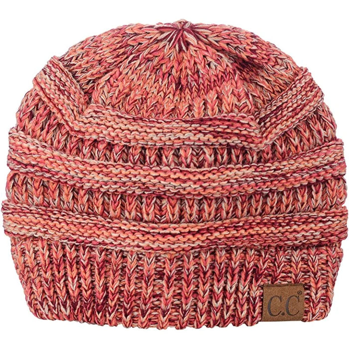 Warm Chunky Soft Stretch Cable Knit Stylish Beanie