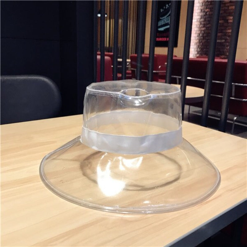 Transparent Visor Cap with Face Shield