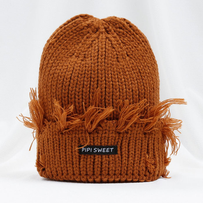 Panama Styled Pipisweet Knitted Cashmere Winter Beanie