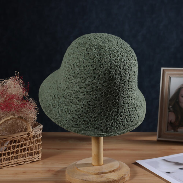 Autumn & Winter Thickened Velvet Knitted Warm Bob Bucket Hat