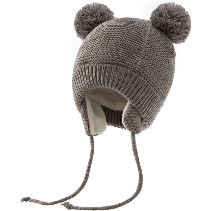 Warm Knitted Winter Beanie For Toddlers