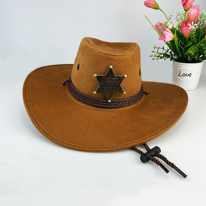 Cowboy Hat Retro Sheriff Cap