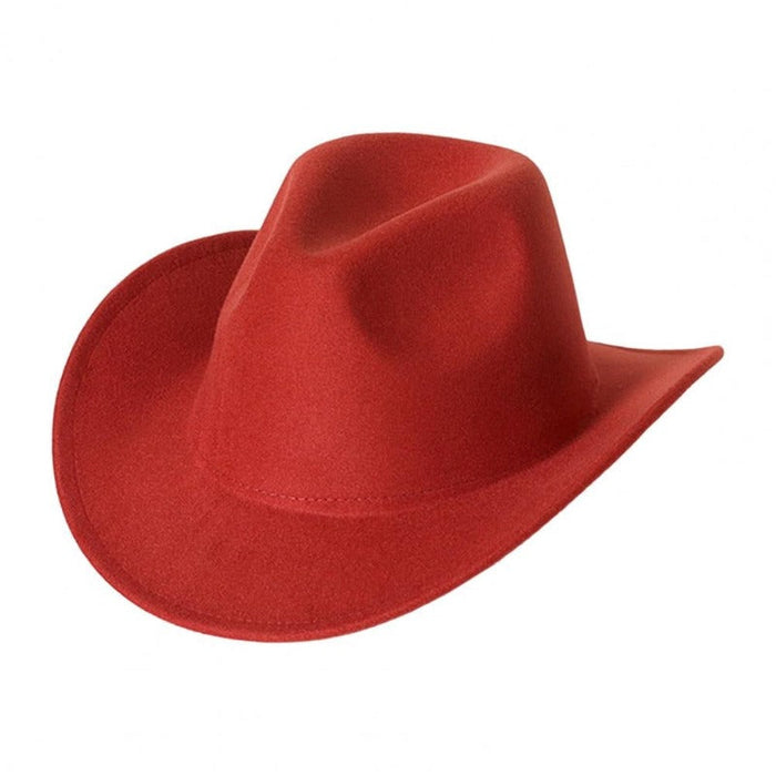 Breathable Plain Cowboy Hat For Women