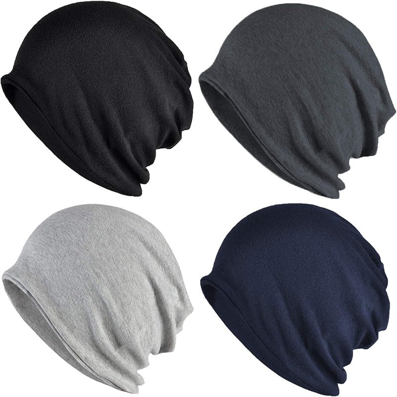 Cotton Slouchy Soft Lightweight Running Beanie