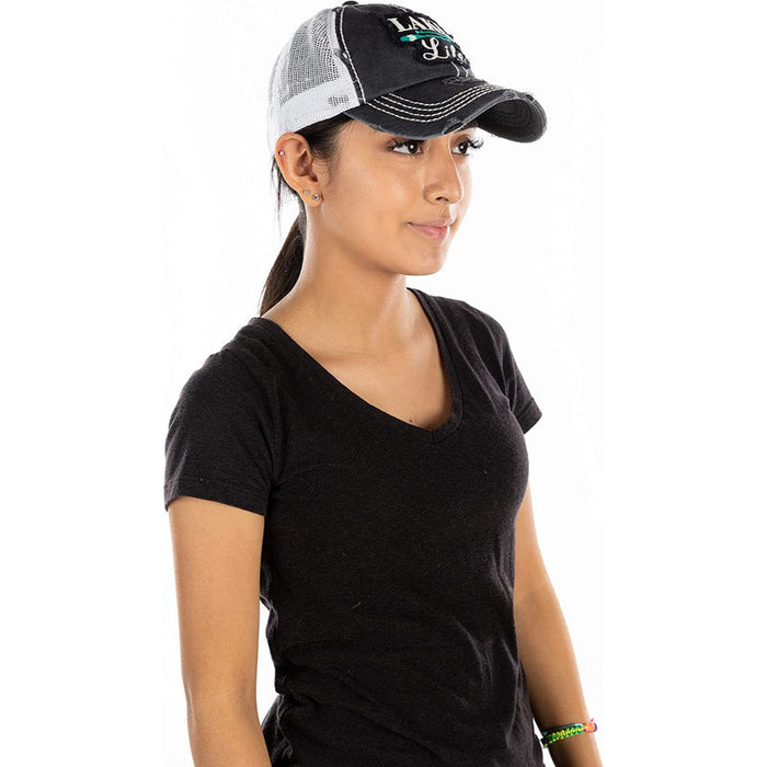 Vintage Distressed Unconstructed Embroidered Patch Hat