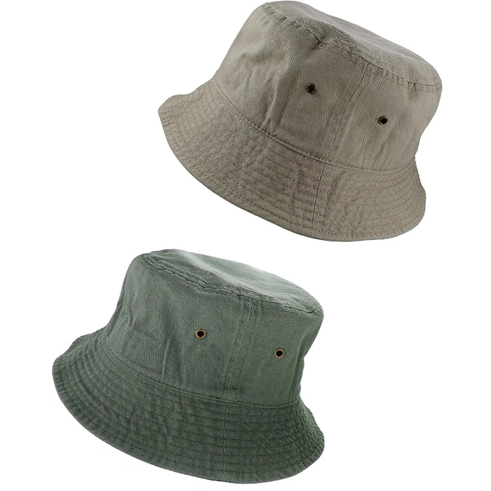 Cotton Fishing Hunting Summer Travel Bucket Cap