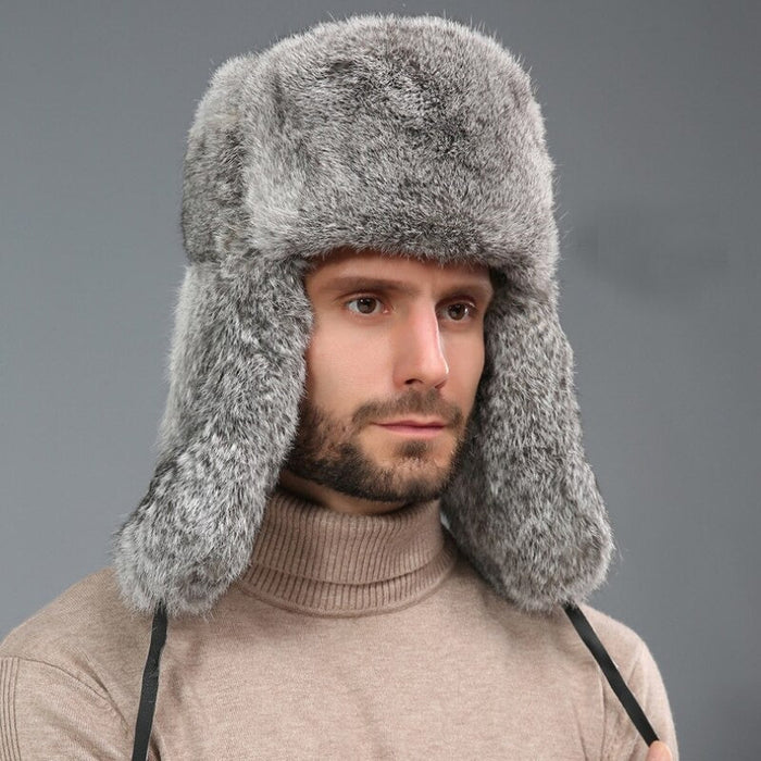 Thick Warm Bomber Hat For Outdoor