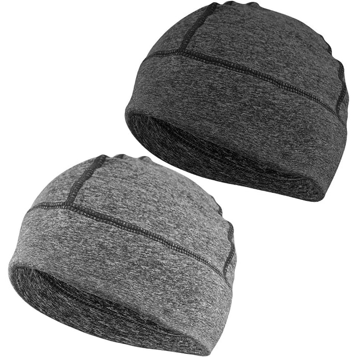 Skull Caps For Men Women, Multi-Pack Multifunctional Headwear Bike Hard Hat Helmet Liner Beanie Sleep Cap