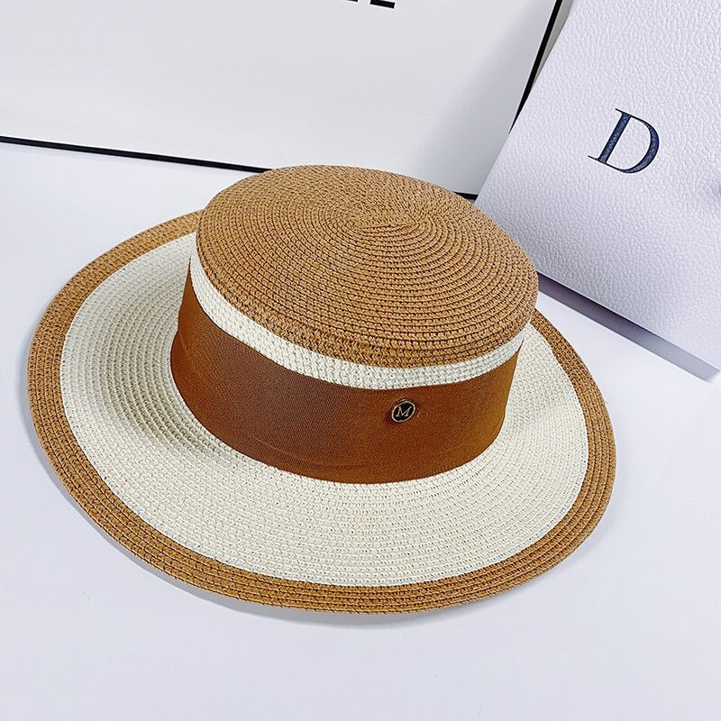 Natural Wheat Straw Hat