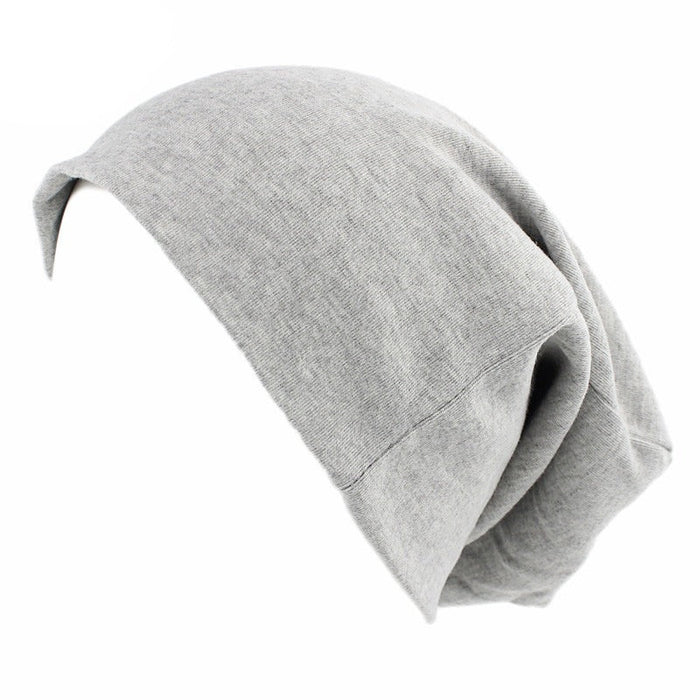 Cotton Baggy Solid Color Beanie For Winter