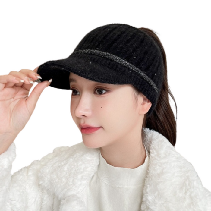 Women's Acrylic Korean Visors Hat