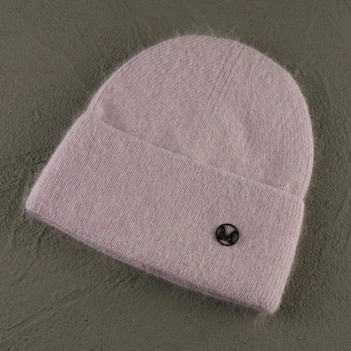 Angora Dark Color Hat For Women
