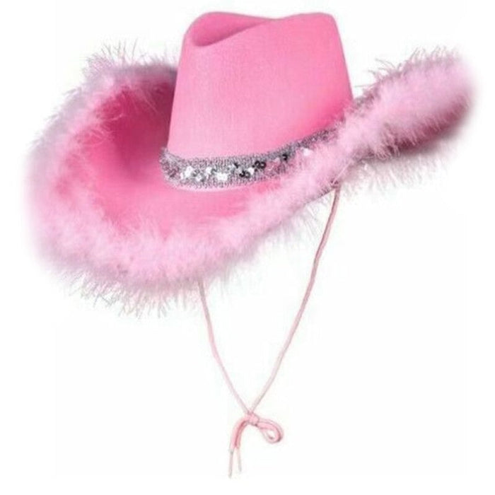 Sequin Cowgirl Hat For Women