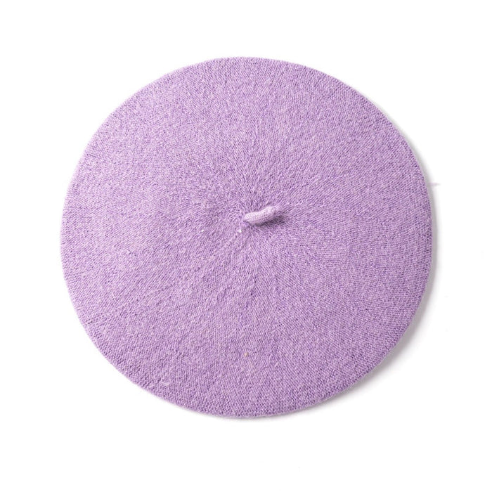 Solid Woollen Thick French Berets