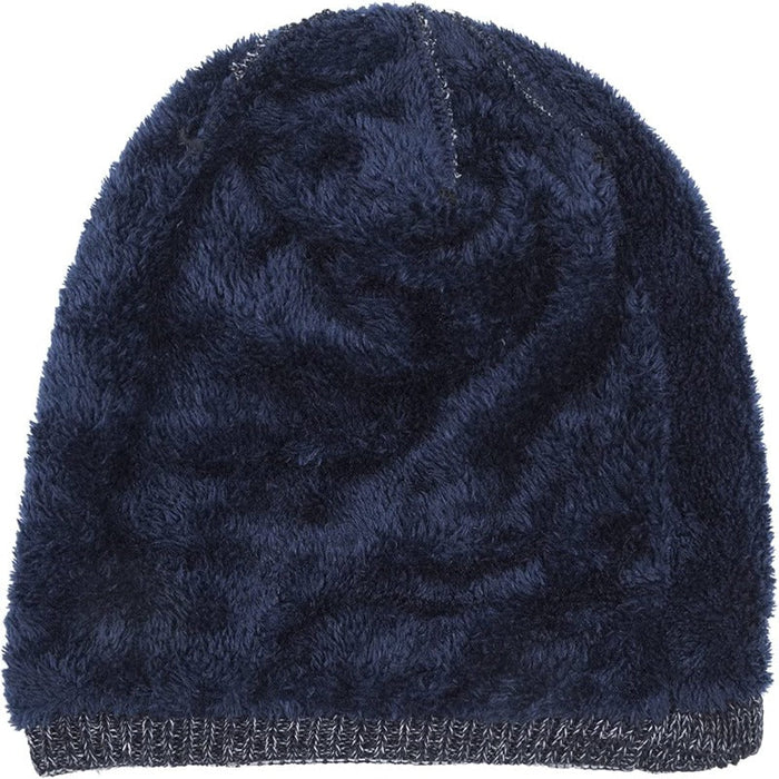 Winter Warm Beanie Hat For Men And Women With Knit Slouchy Thick Skull Cap