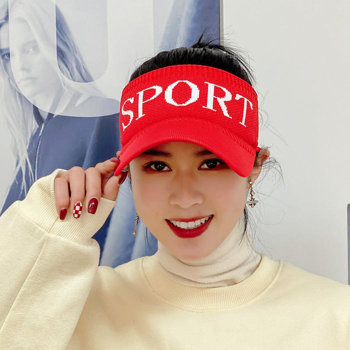 Unisex Half Fashion Sports Cap