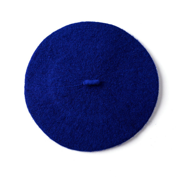Solid Woollen Thick French Berets